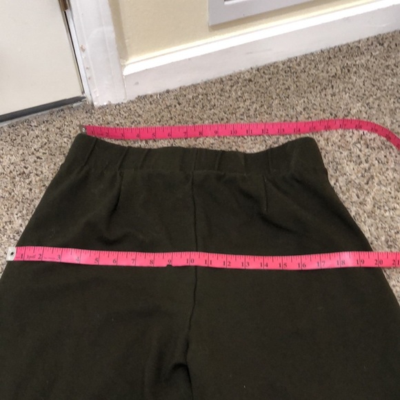 Universal Standard Smart Signature Ponte Pants Size Small Dark Olive Green - Picture 7 of 11